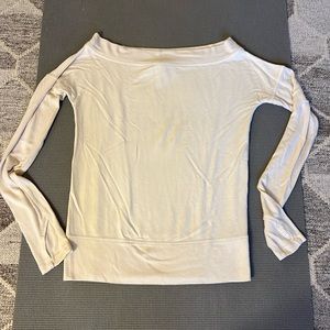 Athleta Luxe off the shoulder top